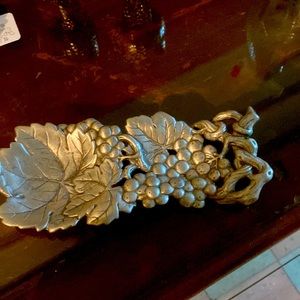 Arthur Court Spoon Rest Grape Vine